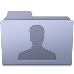 Users Folder Lavender Icon 256x256 png